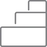 Steps SVG Icon